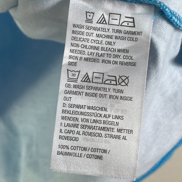 Quacker Factory Womens XL Floral Embellished Top Blue Pink Roses 3/4 Sleeve - Picture 4 of 8